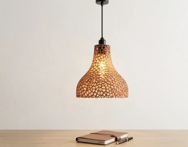 Petek Dokulu Estetik Abajur Şapkası