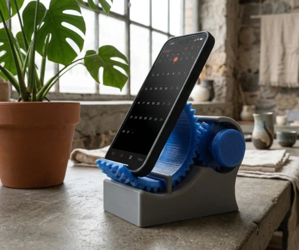 Mekanik Dişli Ayarlanabilir Telefon Tutucu